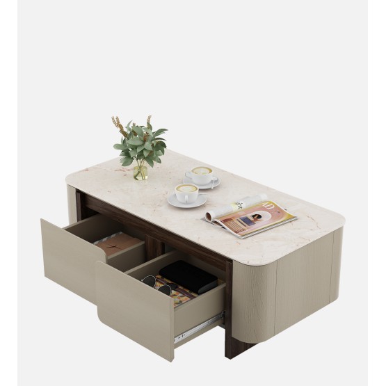 Kaya Centre Table  -  Stone Grey & Eucalyptus