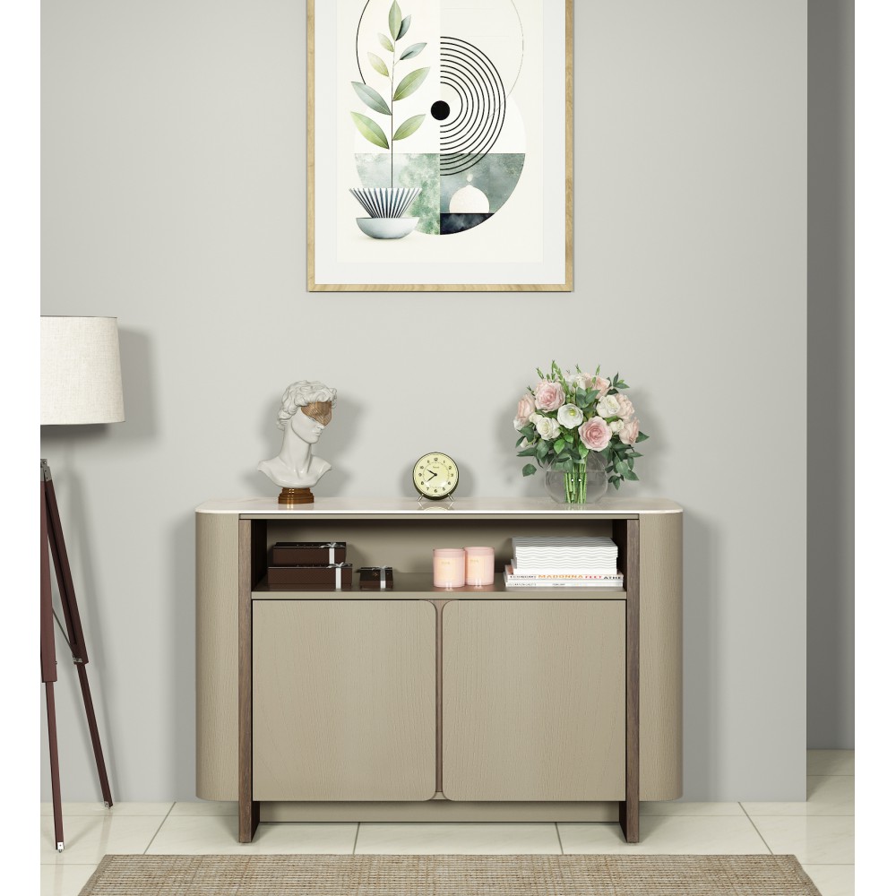 Console Unit Kaya-stone Grey & Eucalyptus