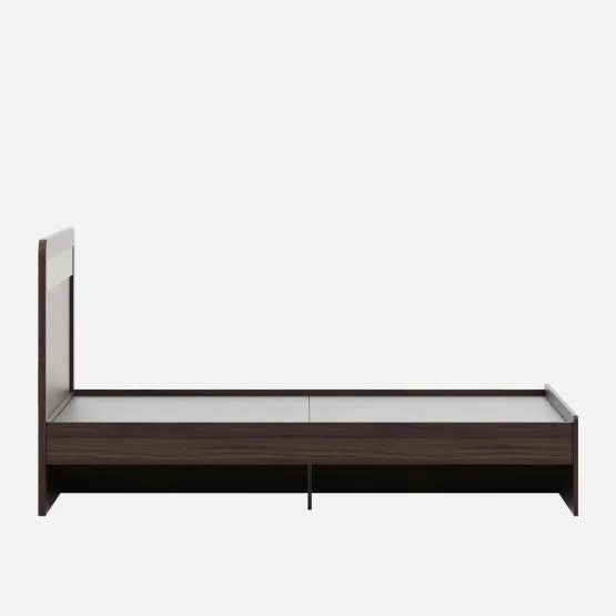 Kia Queen Bed Without Storage - Lyon Walnut