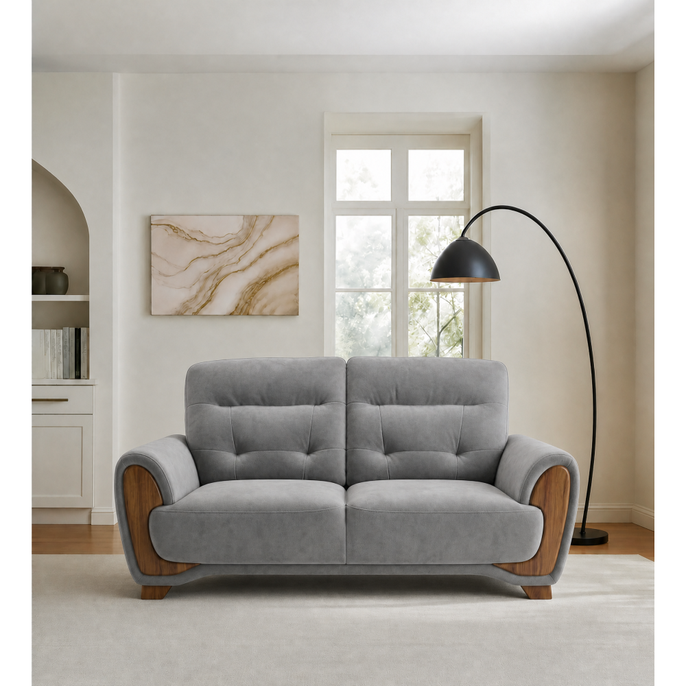 Spacewood Latina 2 Seater Sofa In Fabric - Af 706