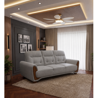 Spacewood Latina 3 Seater Sofa In Fabric - Af 706