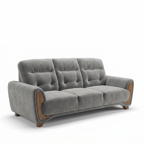 Spacewood Latina 3 Seater Sofa In Fabric - Af 706