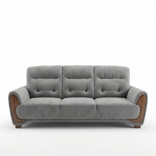 Spacewood Latina 3 Seater Sofa In Fabric - Af 706