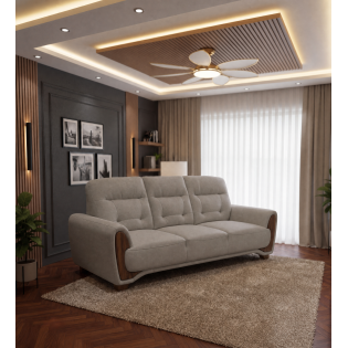 Spacewood Latina 3 Seater Sofa In Fabric - Af 707