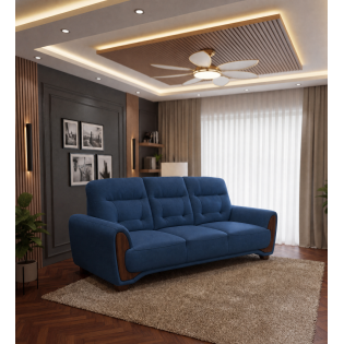 Spacewood Latina 3 Seater Sofa In Fabric - Af 715