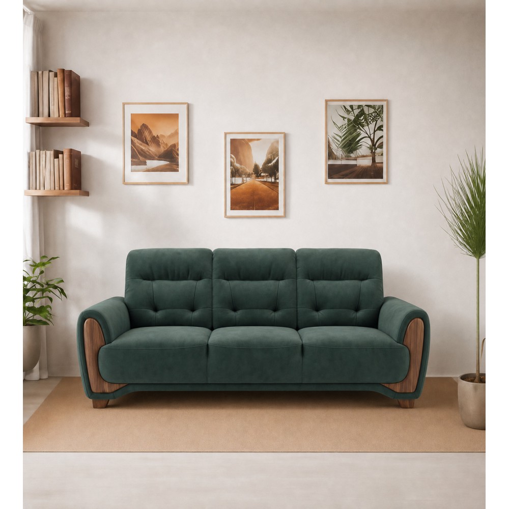 Spacewood Latina 3 Seater Sofa In Fabric - Af 719