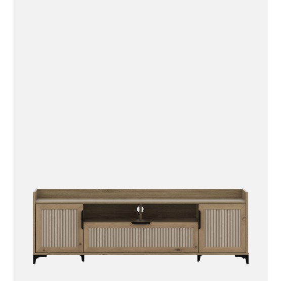 Linea Base Tv Unit - Santana Oak & Bamboo Flute