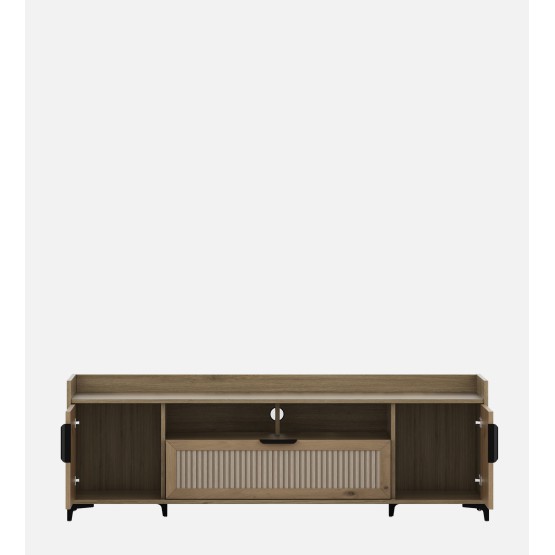 Linea Base Tv Unit - Santana Oak & Bamboo Flute