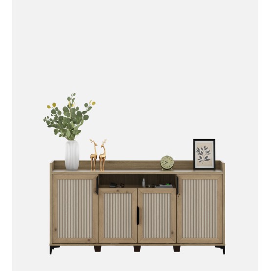 Linea Console Unit - Santana Oak & Bamboo Flute