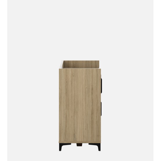 Linea Console Unit - Santana Oak & Bamboo Flute