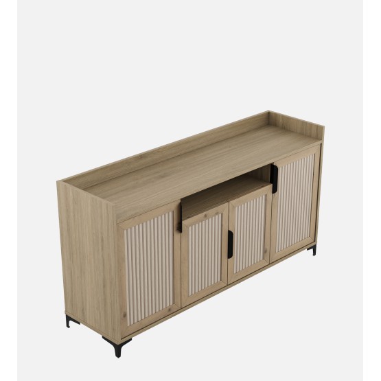 Linea Console Unit - Santana Oak & Bamboo Flute