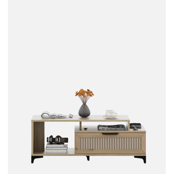 Linea Centre Table - Santana Oak & Bamboo Flute