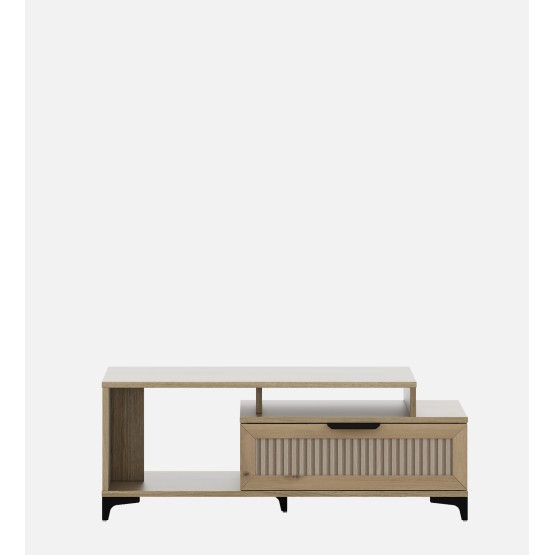 Linea Centre Table - Santana Oak & Bamboo Flute