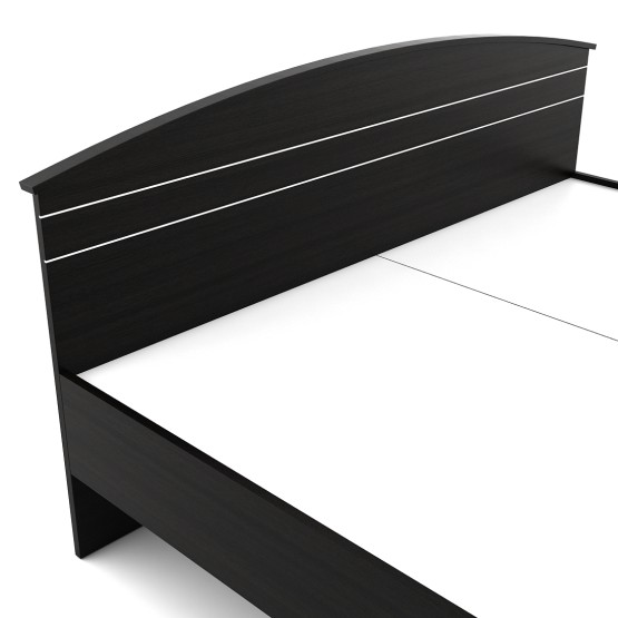 Maxima Queen Bed With Modified Understructur - Natural Wenge
