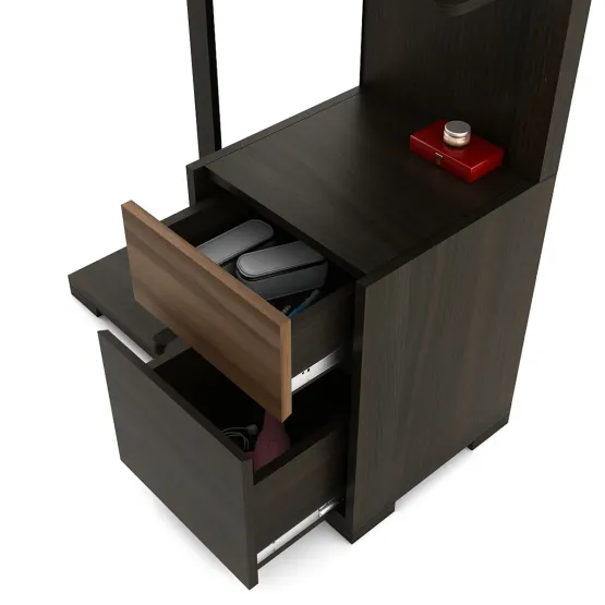 Maple Dressing Table - Fumed Oak Woodpore