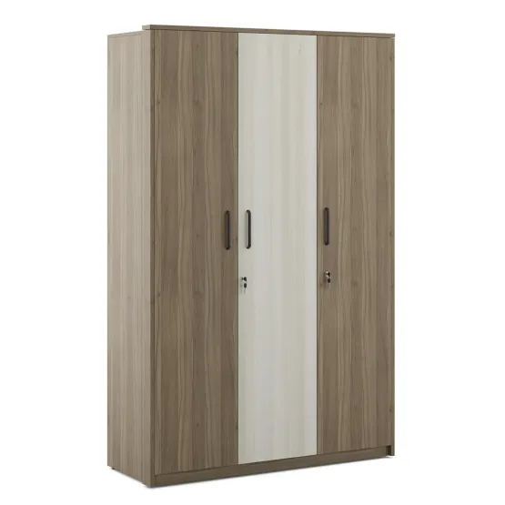 Martin 3 Door Wardrobe - Lyon Walnut