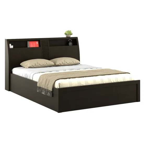 Monarch V4 Queen Bed 3/4th Lift On Storage-vermount Woodpore