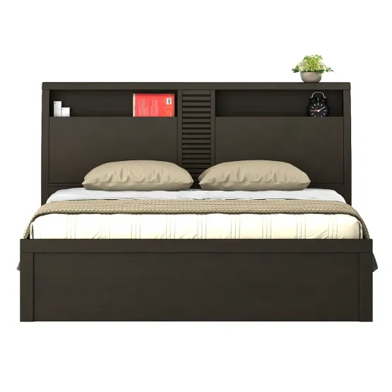 Monarch V4 Queen Bed 3/4th Lift On Storage-vermount Woodpore
