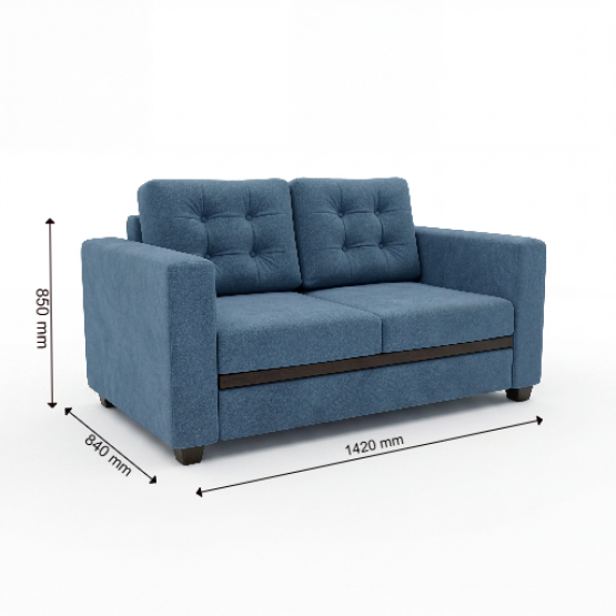 Spacewood Montessa 2 Seater Sofa In Fabric