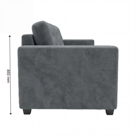 Spacewood Montessa 3 Seater Sofa In Fabric
