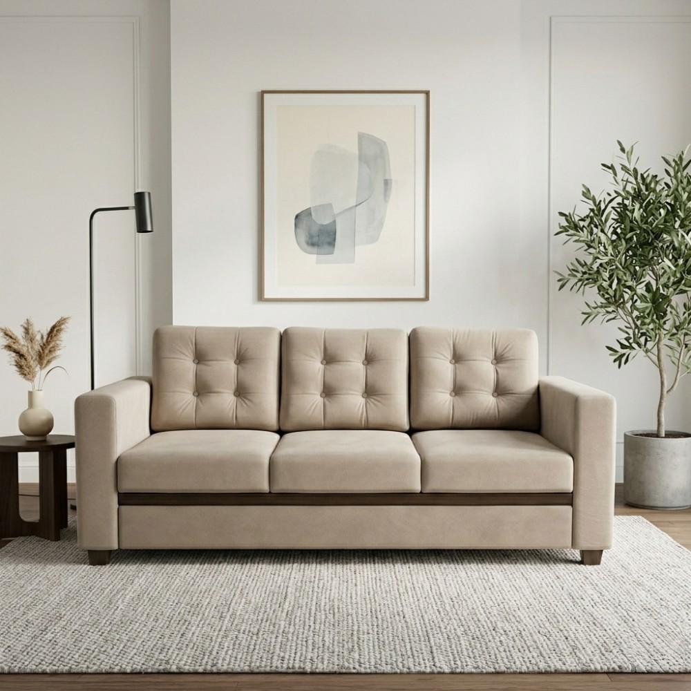 Spacewood Montessa 3 Seater Sofa In Fabric