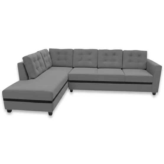 Spacewood Montessa L Shape Sofa In Fabric Finish