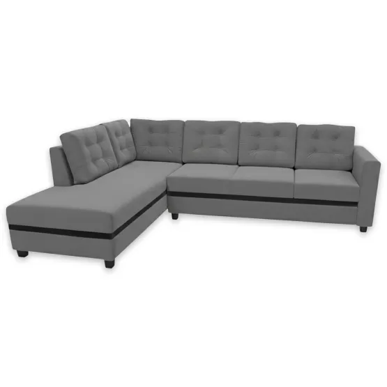 Spacewood Montessa L Shape Sofa In Fabric Finish