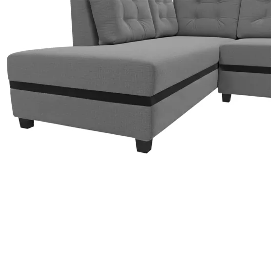 Spacewood Montessa L Shape Sofa In Fabric Finish