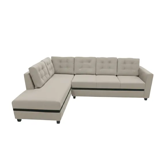 Spacewood Montessa L Shape Sofa In Fabric Finish