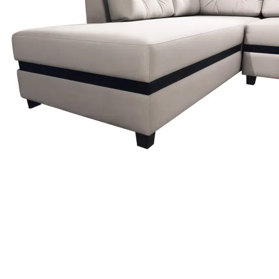 Spacewood Montessa L Shape Sofa In Fabric Finish