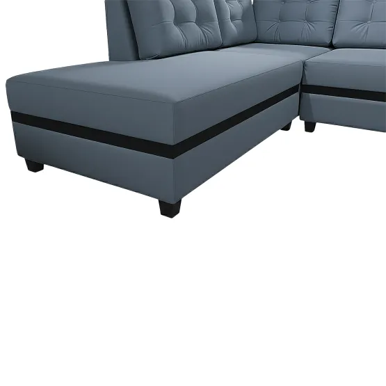 Spacewood Montessa L Shape Sofa In Fabric Finish
