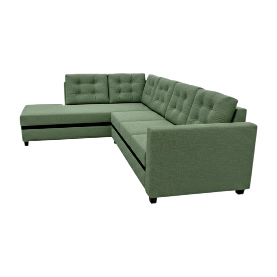 Spacewood Montessa L Shape Sofa In Fabric Finish