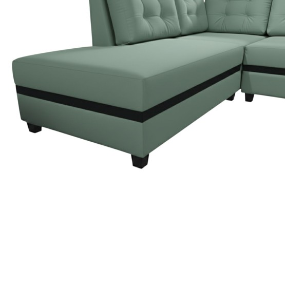 Spacewood Montessa L Shape Sofa In Fabric Finish