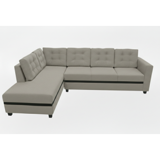 Spacewood Montessa L Shape Sofa In Fabric Finish