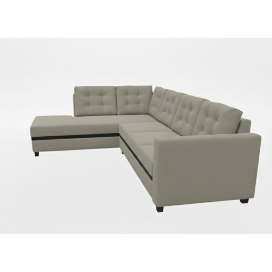 Spacewood Montessa L Shape Sofa In Fabric Finish
