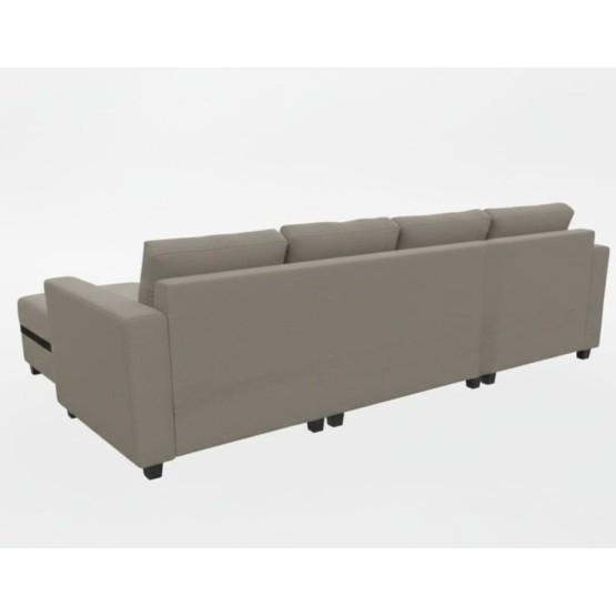 Spacewood Montessa L Shape Sofa In Fabric Finish