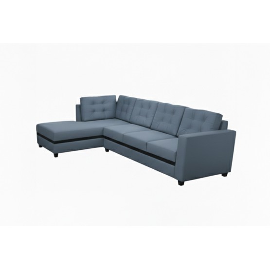 Spacewood Montessa L Shape Sofa In Fabric Finish