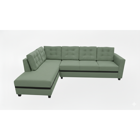 Spacewood Montessa L Shape Sofa In Fabric Finish