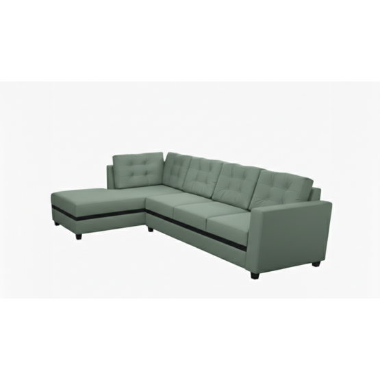 Spacewood Montessa L Shape Sofa In Fabric Finish