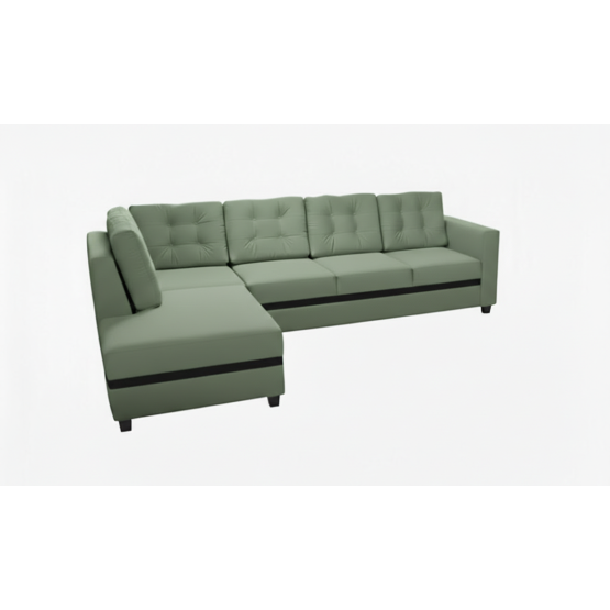 Spacewood Montessa L Shape Sofa In Fabric Finish