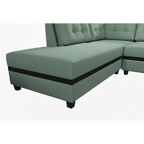 Spacewood Montessa L Shape Sofa In Fabric Finish