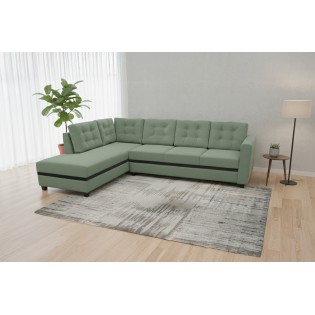 Spacewood Montessa L Shape Sofa In Fabric Finish
