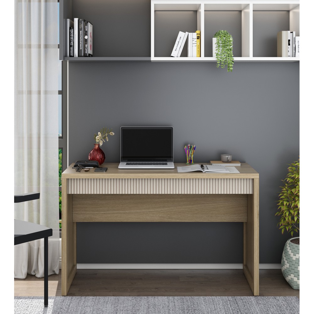 Study Table Note 120 - Santano Oak & Bamboo Flute