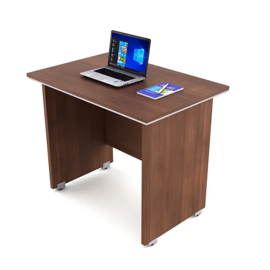 Nova Desking Office Table Extra Small - Walnut Rigato