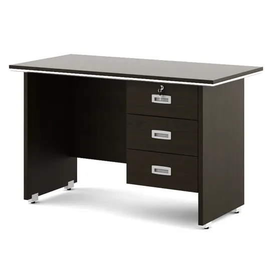 Nova Integra Office Table Small With 3 Shutter - Vermount