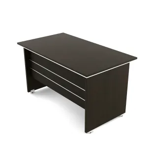 Nova Integra Office Table Medium With 3 Drawer 1 Shutter - Vermount