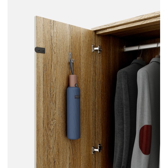 Nester 2 Door Wardrobe - Sebastian Oak