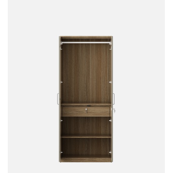 Nester 2 Door Wardrobe - Sebastian Oak