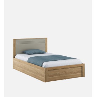 Nester Single Bed With Box Storage - Sebastian Oak