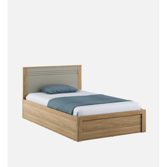 Nester Single Bed With Box Storage - Sebastian Oak